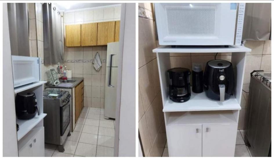 100 Mts Praia Roupa Cama Toalha Banho Wi-Fi Ar Condicionado Portaria 24 Horas Santos Kültér fotó