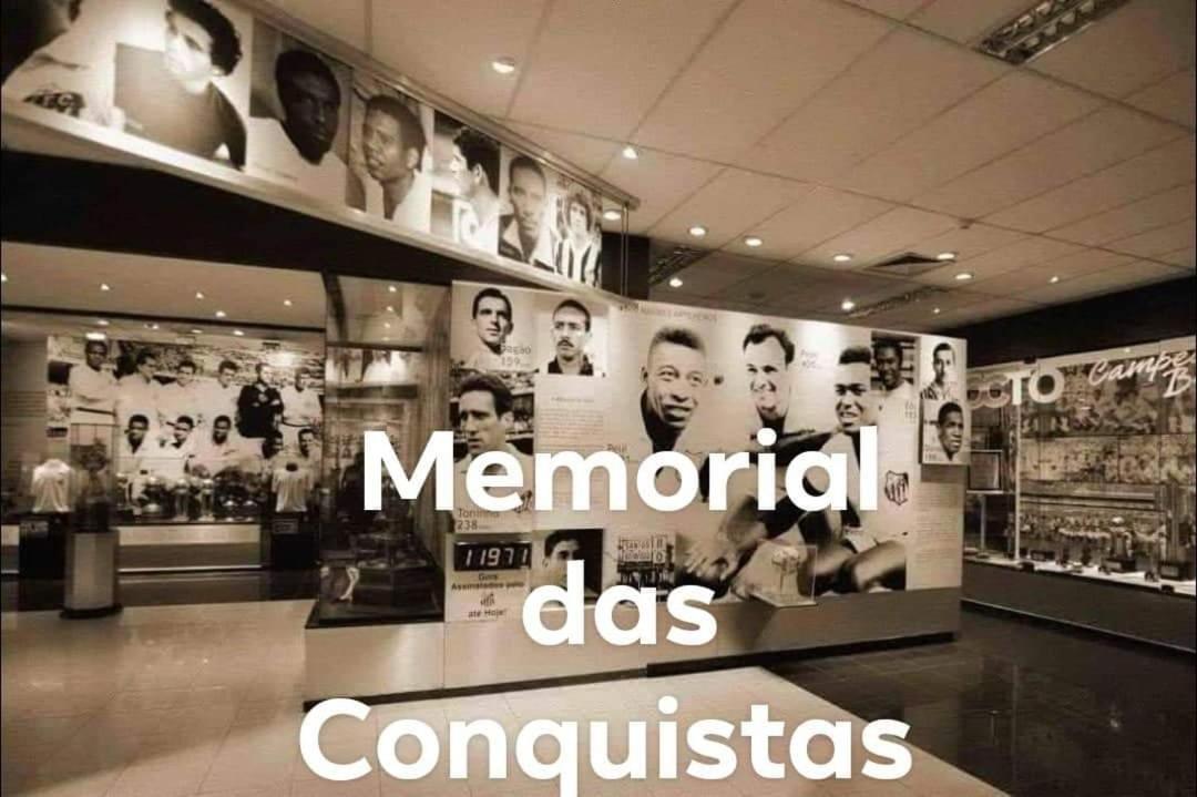 100 Mts Praia Roupa Cama Toalha Banho Wi-Fi Ar Condicionado Portaria 24 Horas Santos Kültér fotó