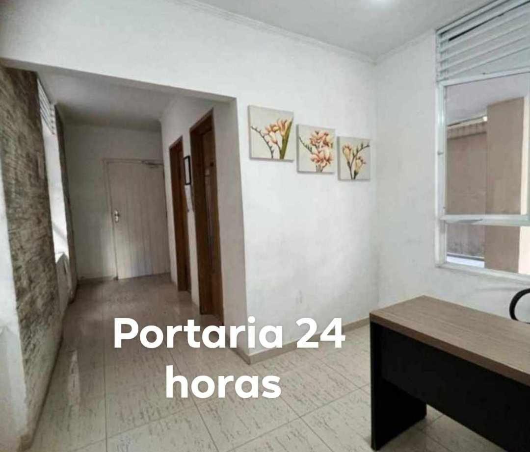 100 Mts Praia Roupa Cama Toalha Banho Wi-Fi Ar Condicionado Portaria 24 Horas Santos Kültér fotó